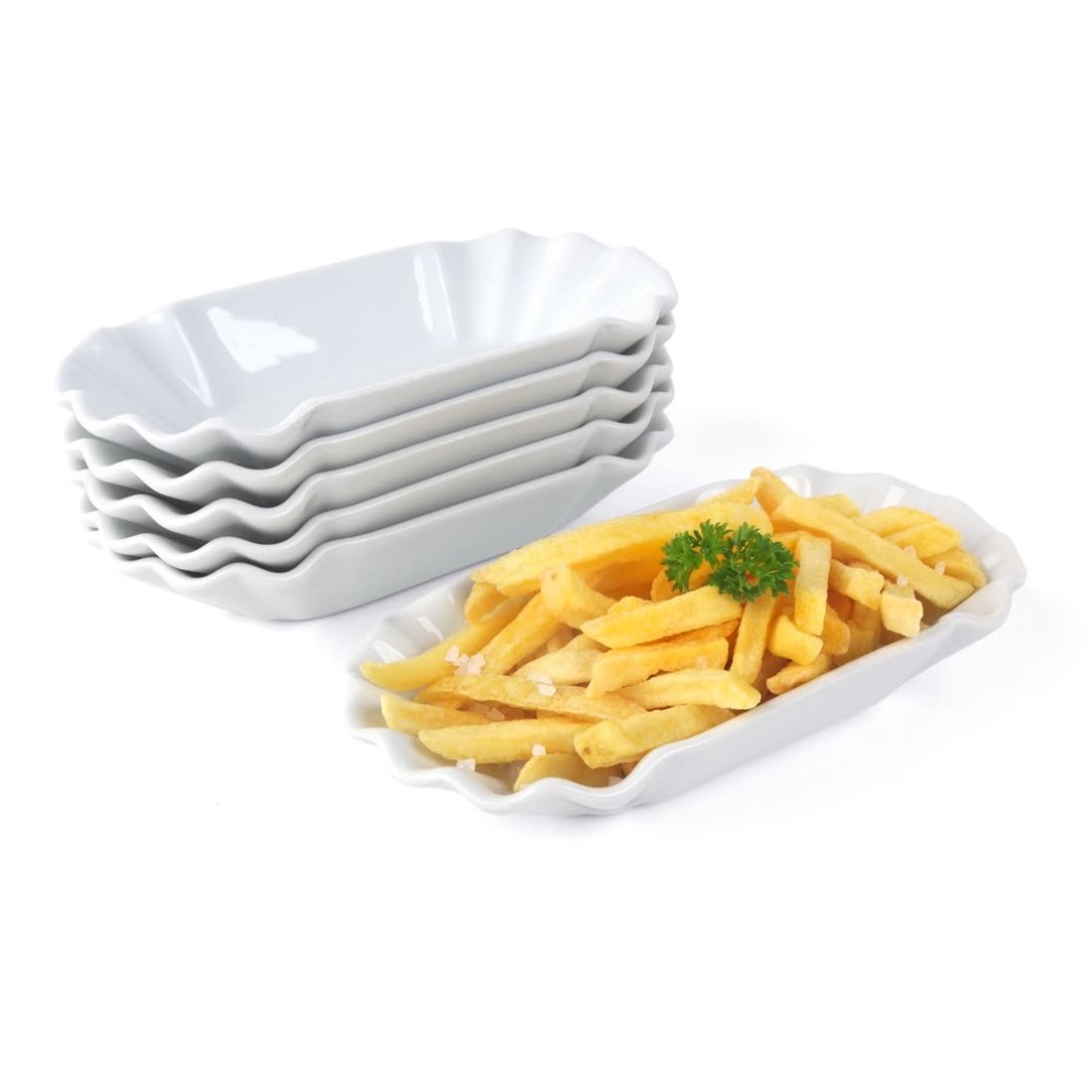 6er-Set-Pommesschale-SL-110-weiss-20-cm-Holst-Porzellan_mit Pommes