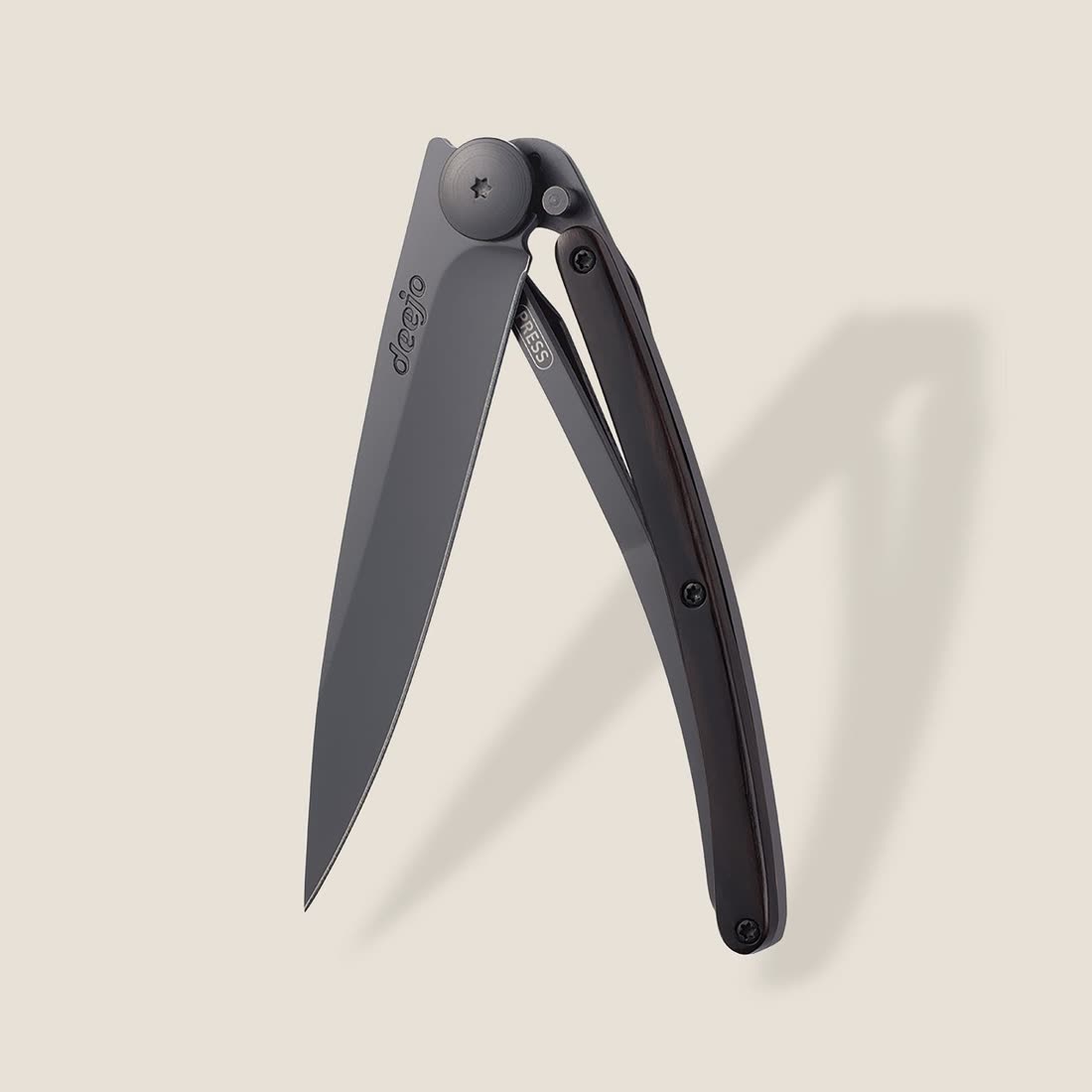 Deejo 37g, Schwarz, Ebenholz