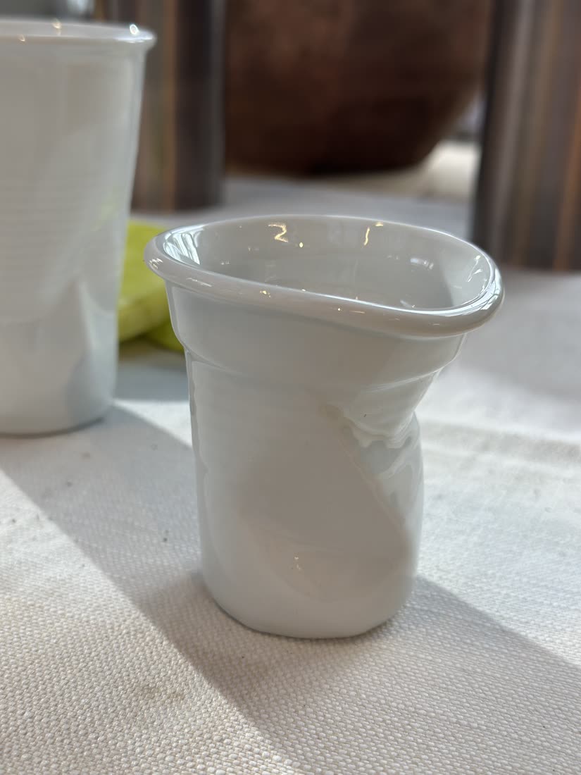 Knitterbecher Porzellan 0,1l