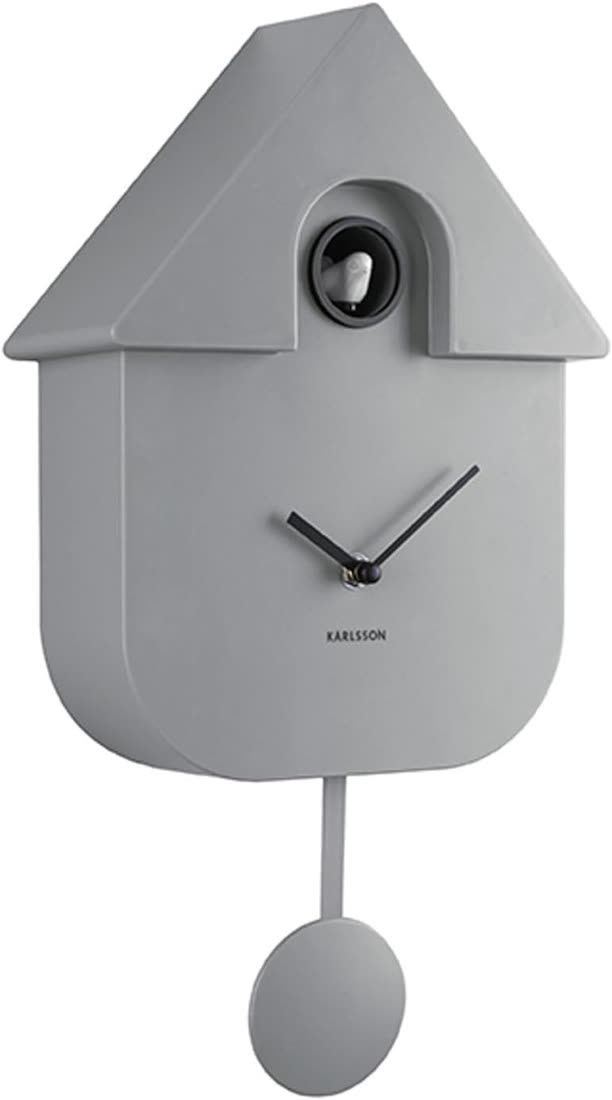 Kuckucksuhr Modern Warm grey