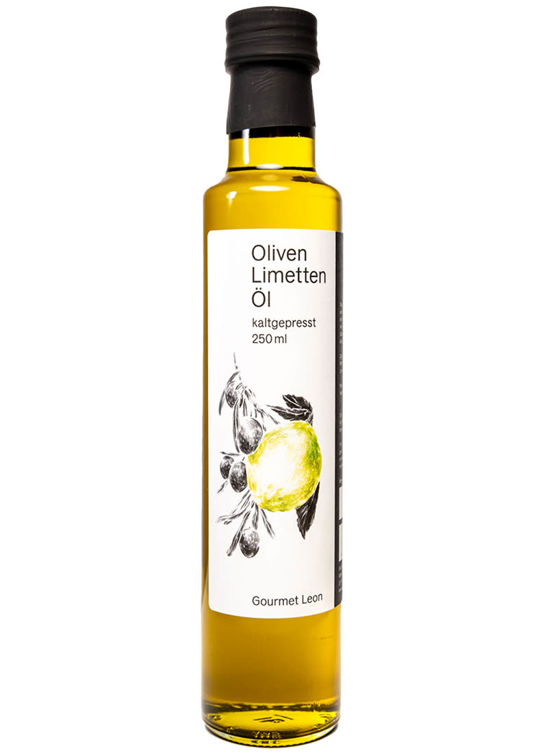 Olivenöl kaltgepresst mit Limone