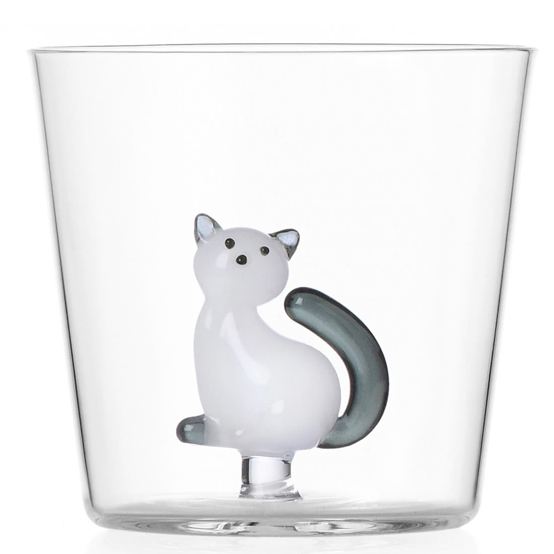 TABBY CAT Tumbler Cat mit smoke tail
