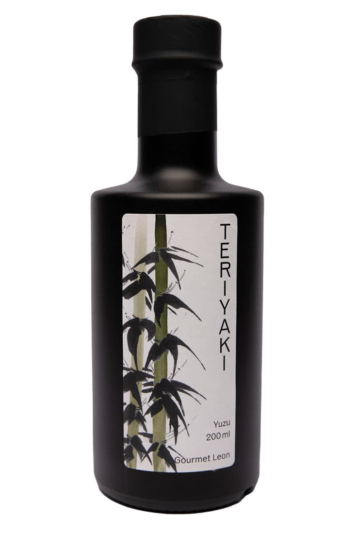 Yuzu Teriyaki Sauce Flasche schwarz 200ml