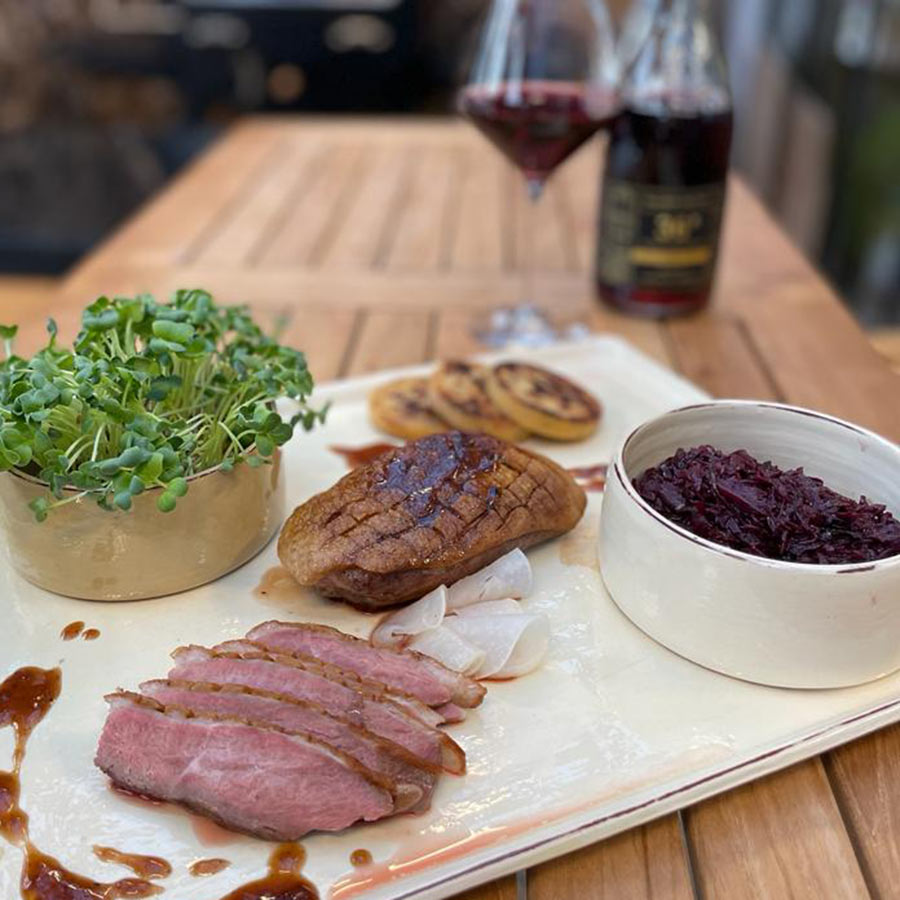 Bauerngans & ente bei BEEF & more